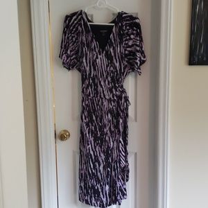 Faux Wrap Dress